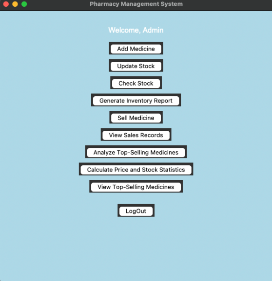 Admin Dashboard